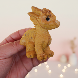 ขายส่ง งานแกะสลักมือรูปมังกรคริสตัล ขนาด 5*8 ซม. หินคริสตัลบำบัด หยก มังกรบิน ของตกแต่งบ้านตามหลักฮวงจุ้ย - Product Image 5