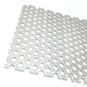 Plate Perforated Metal Steel Mesh 0.5mm Perforated Sheet Metal Aluminium Walkway Mesh Circle Perforated Metal Mesh Micro