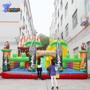 Hot bán Inflatable trẻ em sân chơi lâu đài nhà bị trả lại Inflatable Inflatable thư bị trả lại trượt Inflatable Đảng thư bị trả lại - Product Image 1
