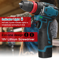 Taladro inalámbrico portátil Tool Leader de 18V, destornillador flexible, mini taladro, taladros eléctricos de alta calidad para el hogar