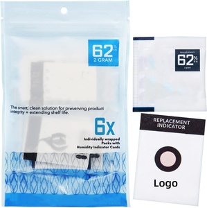 6 gói Gói kiểm soát độ ẩm 2 chiều Đang chờ cấp bằng sáng chế. Duy trì 62% RH cho sự tươi mát, lý tưởng cho các loại thảo mộc và gia vị hấp thụ độ ẩm - Product Image 2