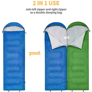 Sacco a Pelo Invernale Portatile in Poliestere di Alta Qualità, Stile Busta, per Adulti, Campeggio e Pausa Pranzo in Ufficio - Product Image 3