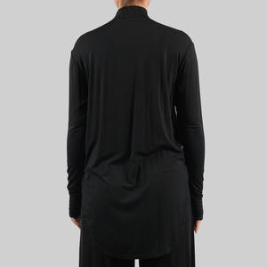 एक कस्टम लोगो महिलाओं का ठोस रंग मुस्लिम लंबी आस्तीन ढीली खेल मुस्लिम सूट सबसे सुंदर और सरल - Product Image 4