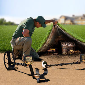 Siyah Beyaz Pro Model El Tipi Metal Dedektörü, Görsel Ekranlı Yeraltı Hazine Arayışı İçin - Product Image 2