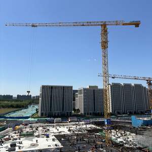 Grúa Torre de Plataforma Plana DAHAN QTZ500(8530) de 25 Toneladas, 500t.m de Momento de Elevación, Equipada con Motor, Altura Máxima de 350m - Product Image 3