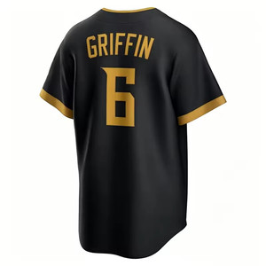Maillot de baseball pour homme Pittsburgh City Connect 2026 – 30 Paul Skenes, 6 Griffin, 15 O'Neal Cruz, 21 Clemente – Maillot de baseball USA brodé - Product Image 2
