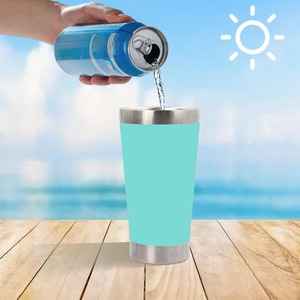 Vaso Térmico Personalizado con Logotipo, de Acero Inoxidable 304, Aislado al Vacío, Ecológico, de 20 oz, <span class=keywords><strong>para</strong></span> Cerveza - Product Image 2