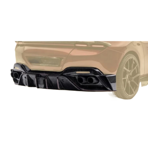 El parachoques trasero de fibra de carbono se vende mucho y es compatible con el difusor de fibra estilo <span class=keywords><strong>Rome</strong></span> M. - Product Image 1