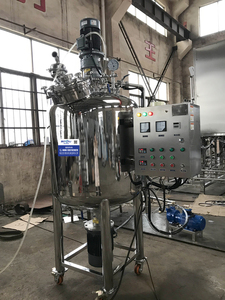 เครื่องผสมสำหรับทำเครื่องสำอาง ขนาด 100 ลิตร-10000 ลิตร  SUS304 มอเตอร์สุญญากาศ เครื่องผสมอิมัลชั่นแบบโฮโมจีไนเซอร์ สำหรับอาหารและสารเคมี เครื่องผสมอิมัลชั่นแบบสุญญากาศ - Product Image 5