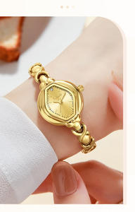 นาฬิกาสายรัดข้อมือย้อนยุคใหม่พร้อมหน้าปัดขนาดเล็กเรียบง่ายนาฬิกาควอตซ์สำหรับสุภาพสตรี - Product Image 6