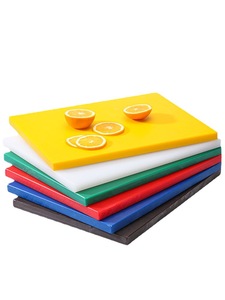 Chuyên nghiệp <span class=keywords><strong>HDPE</strong></span> Poly biểu tượng tùy chỉnh nhựa thớt chống trơn PE thớt cho thực phẩm và nhà hàng - Product Image 4