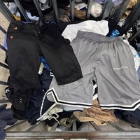 Celana Pendek Katun Bekas Pria Musim Panas Premium Grosir, Desain Campuran, Pakaian Bekas Ramah Lingkungan, Bundel 100kg, Laris untuk Ekspor