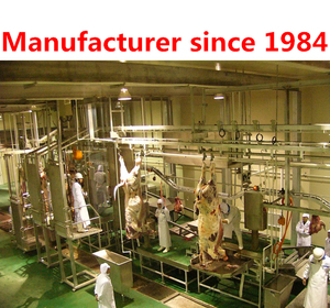 Transportador aéreo manual para matadero de tubos de riel de ganado - Product Image 6