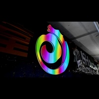 Lettres publicitaires personnalisées en PVC d'intérieur avec logo Xingdao Décorations en acrylique LED pour bureaux, magasins de détail, fêtes d'anniversaire, barres en aluminium