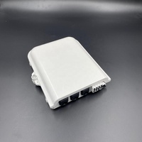 FTTH 8 Portlu Dış Mekan Fiber Optik Dağıtım/Sonlandırma Kutusu 1x8 Nap Kutusu GSM Destekli 3 Yıl Garantili