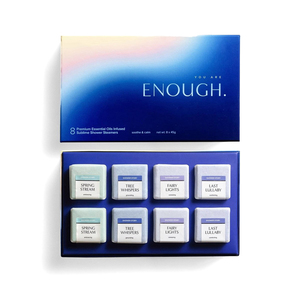 Paquete de 4 o 8 cubos de bandeja de vapor de ducha de aromaterapia de alta calidad con aceite esencial importado - Product Image 2