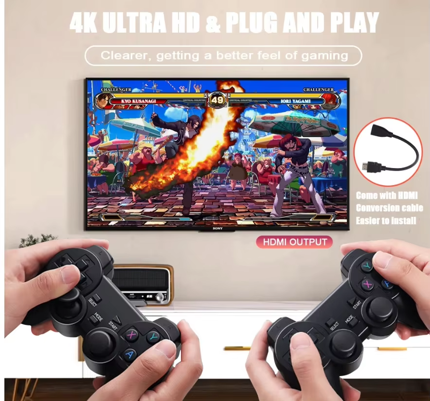 Best Selling X2 Plus Retro Gaming Tv Stick 4k Video Game