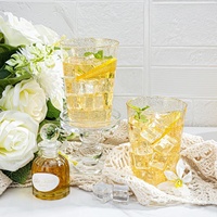 Lot de 50 gobelets jetables en plastique transparent avec paillettes dorées de 12 oz, écologiques, pour la rentrée scolaire et les mariages