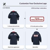 Parka Larga Acolchada de Poliéster Tejido para Invierno, con Capucha y Cierre de Cremallera, Diseño Cálido y Resistente al Frío