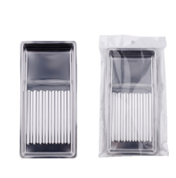 Plateau de désinfection pour outils dentaires et bucco-dentaires en acier inoxydable 304 résistant aux hautes températures, pour alcool et outils de manucure