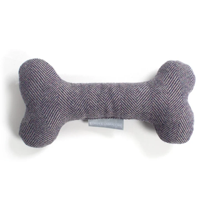 Giocattoli da masticare per cani personalizzati a spina di pesce in peluche Tweed Pet <span class=keywords><strong>Dog</strong></span> Puppy Bone Toy - Product Image 4