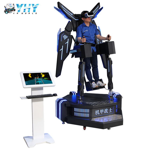 YHYVR VR Flight Simulator Cockpit 9d Virtual Reality 360 Arcade Games Motion Flight Simulator for Sale