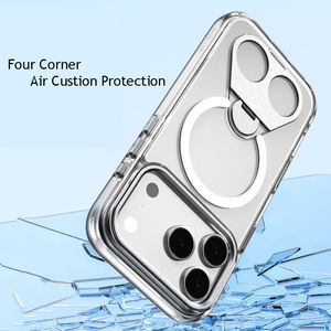 Custodia Protettiva Antiurto con Supporto Girevole per iPhone 17 Pro Max, Trasparente e Anti-Ingiallimento - Product Image 5