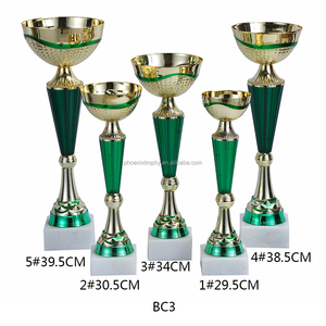 Coupe <span class=keywords><strong>de</strong></span> trophée sportif annuel en métal <span class=keywords><strong>de</strong></span> la <span class=keywords><strong>marque</strong></span> Phoenix, personnalisée en or et argent, durable pour le tennis, le taekwondo, le bowling, le golf, le football, le basketball - Product Image 6