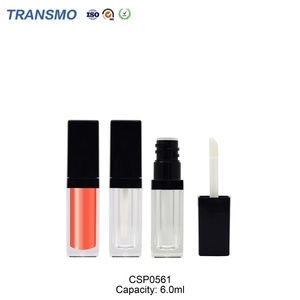 Tube carré de 6 ml pour brillant à lèvres, personnalisable avec étiquette privée, tubes à lèvres vides, tubes à rouge à lèvres, flacon de brillant à lèvres - Product Image 5