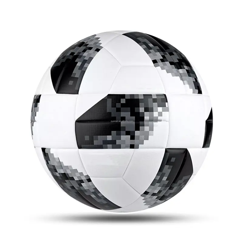 OEM-Logo Offizielles Spiel Größe 5 Maschinen genähter Fußball PU Material Sports League Training Fußbälle Futbol