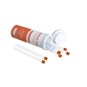 Bandelettes de test de salinité urinaire Kit de test de la teneur en sel/électrolytes dans l'urine Classe II Utilisation à domicile Surveillance de l'hydratation et de la consommation de sodium CE/ISO - Product Image 2