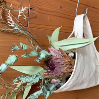 Mode Bouquet Toile Tissu étui Sac À Main Bouquet En Cuir Panier Fleur Cadeau Sac À Main Fleur Sac