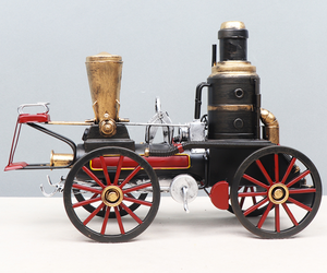 Locomotoras de vapor de juguete para niños, <span class=keywords><strong>tren</strong></span> ferroviario para fumar, modelo a escala - Product Image 3
