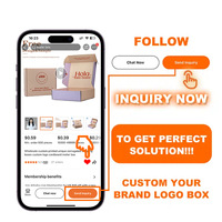 Boîtes d'expédition en carton ondulé imprimées sur mesure Finition mate élégante Boîte postale en carton avec logo unique du fabricant Stratification mate