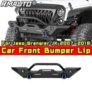 <b>Car</b> Front Bumper Lip Splitter <b>Diffuser</b> Spoiler Guard Bumper Cover For Jeep Wrangler JK 2007-2018 Body Kit <b>Car</b> Accessories - Product Image 1
