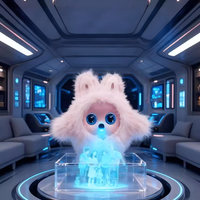Robot compagnon éducatif intelligent Kbao AI en peluche, jouet tendance 2026, poupée vocale à dialogue intelligent, vente en gros