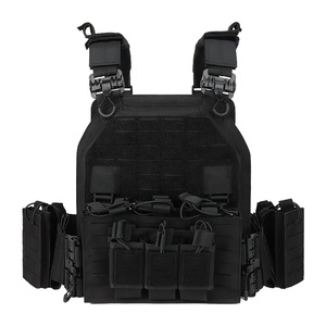 Jsh Nhà Máy Chiến Thuật Vest Tùy Chỉnh Ánh Sáng Trọng Lượng Phát Hành Nhanh Chóng Vest 1000D Nylon Chiến Thuật Armor Vest Tấm Tàu Sân Bay Vest - Product Image 1
