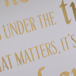 Bandeja de MDF moderna hecha a mano con asas recortadas de hoja de oro Bandeja DE SERVICIO DE MADERA impresa para Navidad Bandejas decorativas de regalo novedoso - Product Image 5