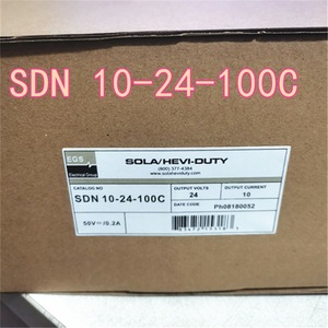 โซล่าสวิตชิ่งพาวเวอร์ซัพพลาย SDN10-24-100C 24V 10A AC DC จ่ายไฟเดี่ยว ผลิตในอเมริกา - Product Image 1
