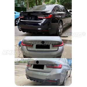 Difusor de Parachoques Trasero para Auto, Spoiler Negro Brillante, Pieza de Modificación para BMW i3 G28 2020+, Accesorios para Auto - Product Image 6