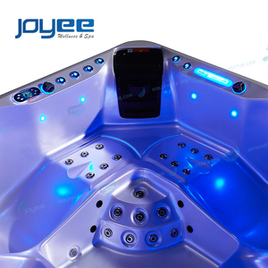 Vente directe d'usine JOYEE, bain à remous extérieur pour 5 <span class=keywords><strong>personnes</strong></span>, spa <span class=keywords><strong>jacuzzi</strong></span> <span class=keywords><strong>avec</strong></span> hydromassage pour villa, jardin, hôtel - Product Image 6