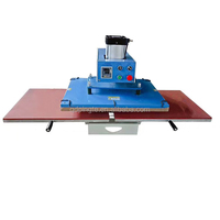 Mini presse à chaud automatique machine de transfert pneumatique colophane double face machine de transfert de chaleur pour T-shirt