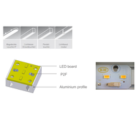 BJB 28.903.E101-0 P2F Abrazadera de Fijación con Resorte para Módulo LED, para Perfil de Aluminio Lineal