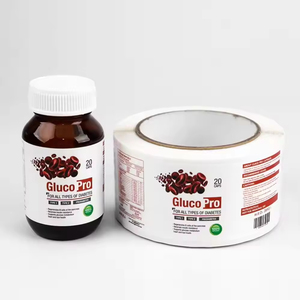 Custom Private Packaging Label Product <b>Sticker</b> Printing Adhesive Brand <b>Logo</b> Round Label Rolls Waterproof Vinyl <b>Sticker</b> - Product Image 2
