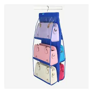 Family Organizer Backpack Handbag Storage Bags Be Hanging Shoe Storage Bag For Handbag High Home Supplies 6 Pocket Closet Rack