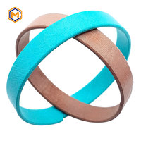 Bague d'usure et de guidage en PTFE pour vérin hydraulique, taille personnalisée, haute pression 33 MPa, dureté 60 à 70 Shore, joint pour pièces de rechange d'excavatrice