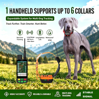 Traceur GPS Professionnel pour Chien de Chasse, Étanche IP68, Lecture de l'Historique des Trajectoires, Suivi Multi-Chiens, Longue Autonomie de la Batterie, Personnalisable