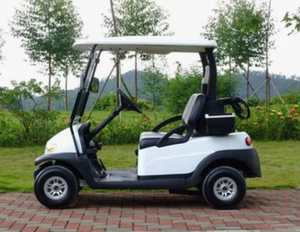 Vente flash : voiturette de golf électrique 2 places avec batterie au lithium, 4 roues, vitesse de 24 km/h et capacité de charge de 300 kg - Product Image 5