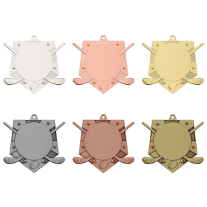 Medalla de Hockey Personalizada de Aleación de Zinc con Estrella Metálica de Alta Calidad de Fabricante Noble - Product Image 4