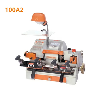 เครื่องตัดกุญแจ Q33A สีแดง โครงสร้างโลหะ มอเตอร์ 120W รองรับไฟ 110V 220V อุปกรณ์สำหรับช่างทำกุญแจ - Product Image 6